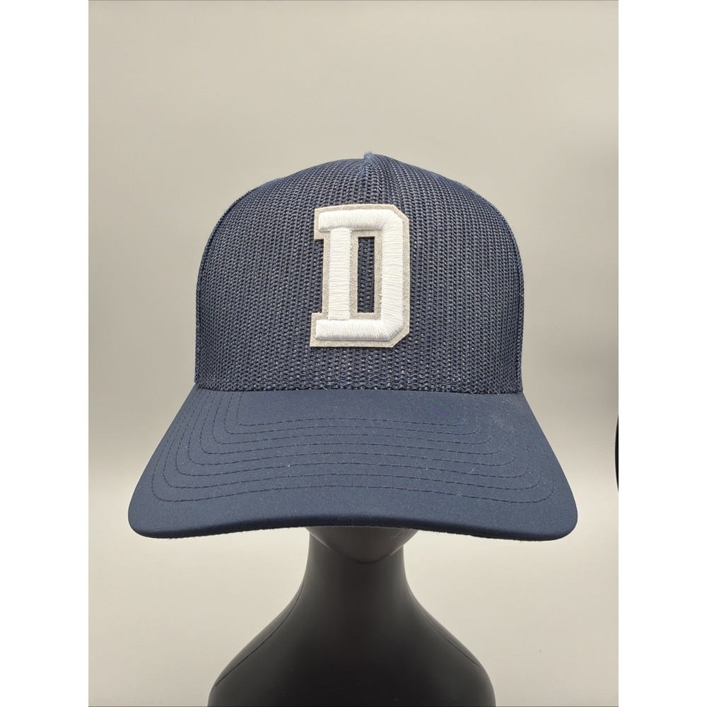 NFL Dallas Cowboys Hooey Hat Cap Snapback Blue D Logo Adjustable Mesh